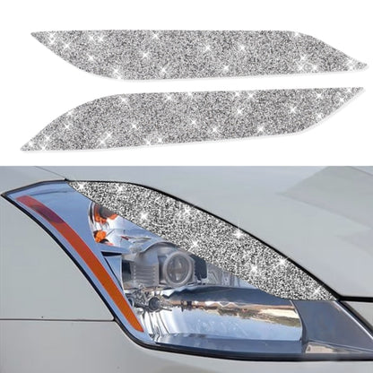 For Nissan 350z 2006-2009 Car Lamp Eyebrow Diamond Decoration Sticker, Left and Right Drive - Lamp Decoration by PMC Jewellery | Online Shopping South Africa | PMC Jewellery | Buy Now Pay Later Mobicred