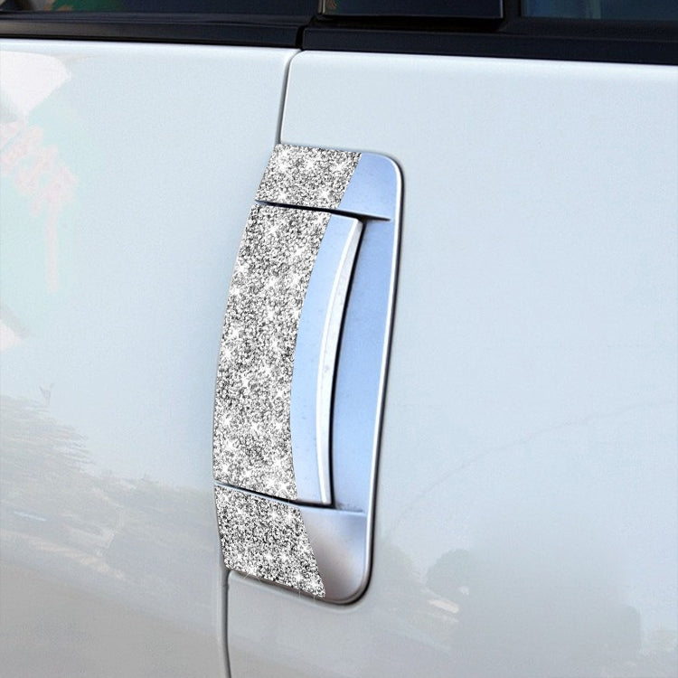 For Nissan 350Z 2003-2009 6pcs Car Door Outer Handle Diamond Decorative Sticker, Left Drive - Car Interior Mouldings by PMC Jewellery | Online Shopping South Africa | PMC Jewellery | Buy Now Pay Later Mobicred