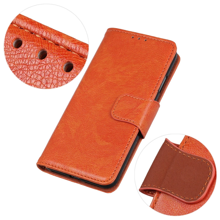 For Google Pixel 9 Nappa Texture Horizontal Flip Leather Phone Case(Orange) - Google Cases by PMC Jewellery | Online Shopping South Africa | PMC Jewellery | Buy Now Pay Later Mobicred