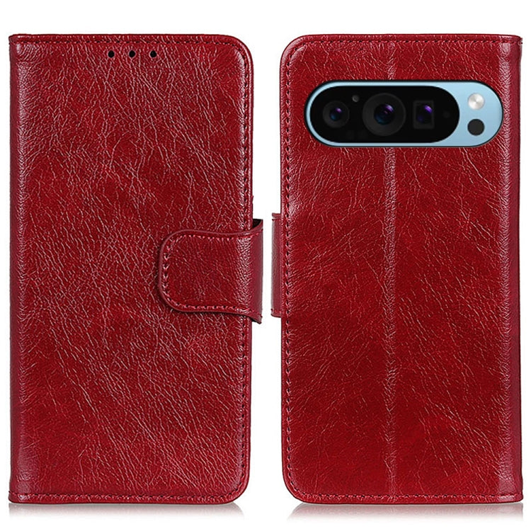 For Google Pixel 9 Nappa Texture Horizontal Flip Leather Phone Case(Red) - Google Cases by PMC Jewellery | Online Shopping South Africa | PMC Jewellery | Buy Now Pay Later Mobicred