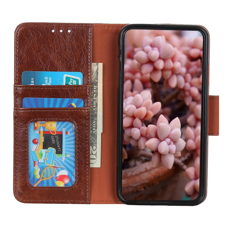 For Google Pixel 9 Pro Nappa Texture Horizontal Flip Leather Phone Case(Brown) - Google Cases by PMC TechLife | Online Shopping South Africa | PMC TechLife | Buy Now Pay Later Mobicred