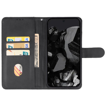 For Google Pixel 9 Pro Leather Phone Case(Black) - Google Cases by PMC Jewellery | Online Shopping South Africa | PMC Jewellery | Buy Now Pay Later Mobicred