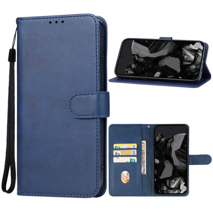 For Google Pixel 9 Pro Leather Phone Case(Blue) - Google Cases by PMC Jewellery | Online Shopping South Africa | PMC Jewellery | Buy Now Pay Later Mobicred