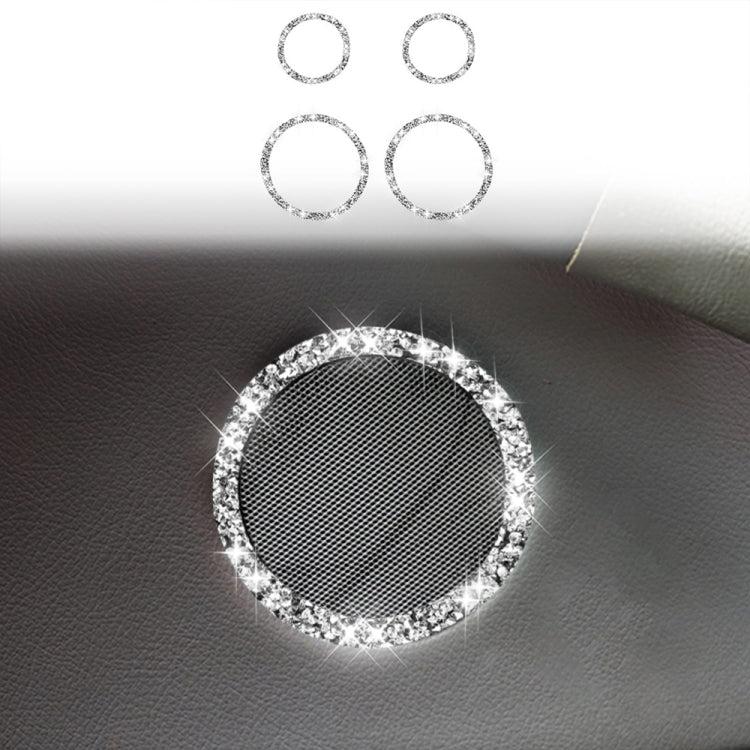 For BMW Series 3 E46 1998-2005 Car Horn Circle Diamond Decoration Sticker, Left and Right Drive - Car Interior Mouldings by PMC Jewellery | Online Shopping South Africa | PMC Jewellery | Buy Now Pay Later Mobicred