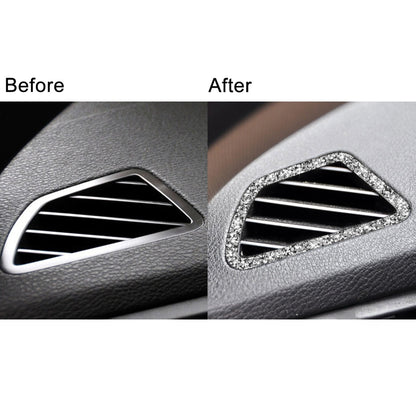 For BMW X5 E70 / X6 E71 2008-2013 Car Dashboard Air Outlet Diamond Decoration Sticker, Left Drive - Car Interior Mouldings by PMC Jewellery | Online Shopping South Africa | PMC Jewellery | Buy Now Pay Later Mobicred