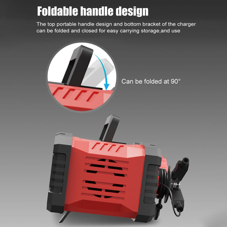FOXSUR 12V / 24V 20A 300W Portable Motorcycle Car Smart Battery Charger(EU Plug) - free shipping - PMC TechLife - Order now!