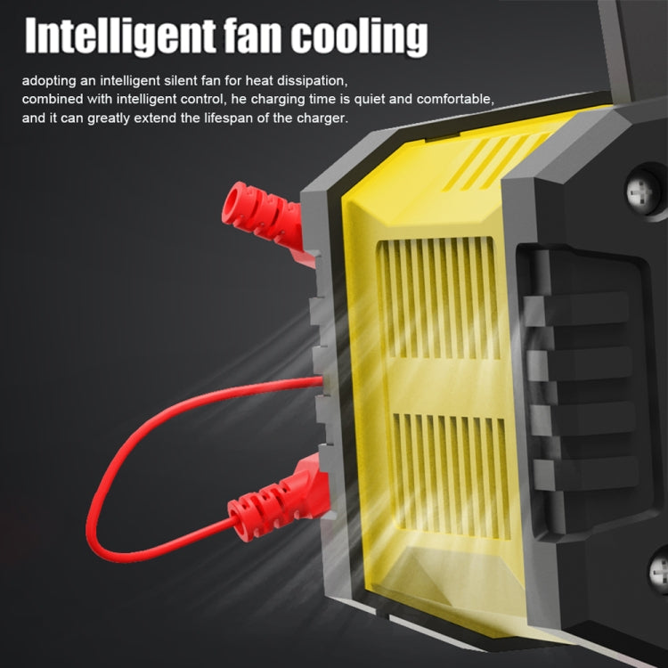 FOXSUR 12V / 24V 10A Portable Motorcycle Car Smart Battery Charger(US Plug) - free shipping - PMC TechLife - Order now!