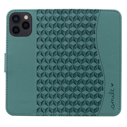 For iPhone 16 Pro Business Diamond Buckle Leather Phone Case with Lanyard(Green) - iPhone 16 Pro Cases by PMC Jewellery | Online Shopping South Africa | PMC Jewellery | Buy Now Pay Later Mobicred