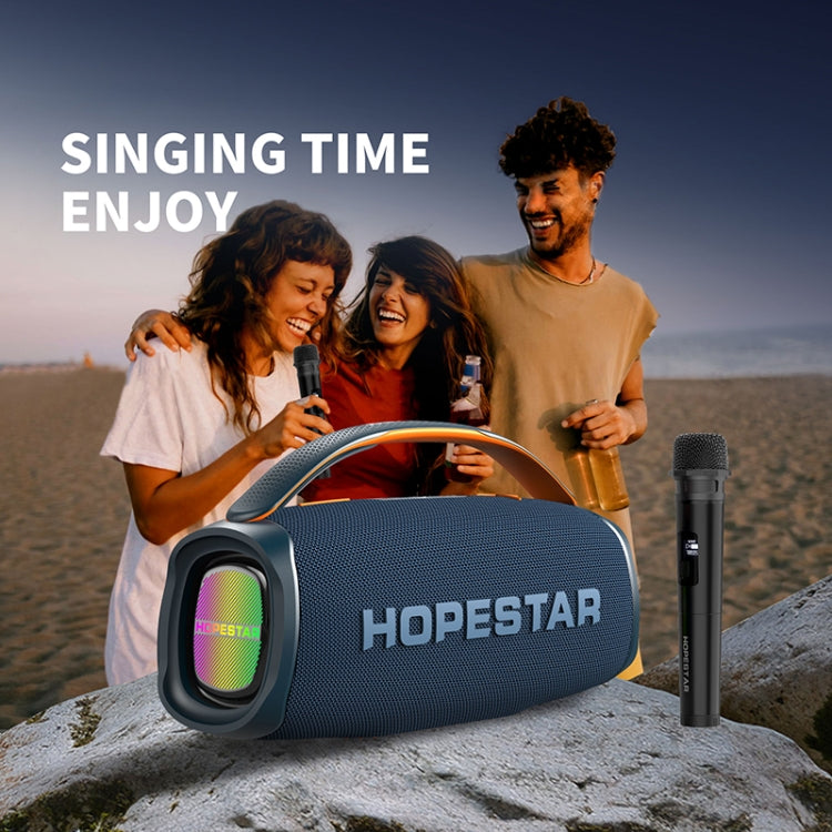 HOPESTAR A40 80W Outdoor Portable Wireless Bluetooth Speaker(Grey) - free shipping - PMC Jewellery - Order now!