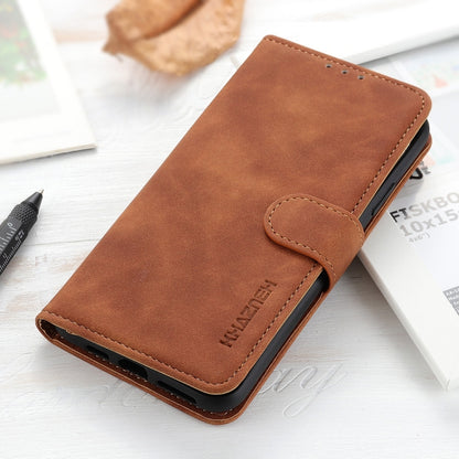 For Google Pixel 9 KHAZNEH Retro Texture Flip Leather Phone Case(Brown) - Google Cases by PMC Jewellery | Online Shopping South Africa | PMC Jewellery | Buy Now Pay Later Mobicred