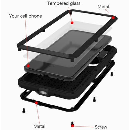 For Huawei Mate 60 Pro / 60 Pro+ LOVE MEI Metal Shockproof Life Waterproof Dustproof Phone Case(Army Green) - Huawei Cases by LOVE MEI | Online Shopping South Africa | PMC Jewellery