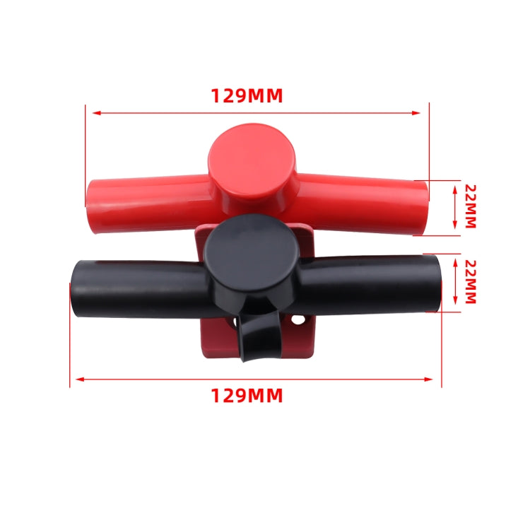 CP-4294 Dual Power M8 Binding Post Cable Connector(Red) - Fuse by PMC Jewellery | Online Shopping South Africa | PMC Jewellery | Buy Now Pay Later Mobicred