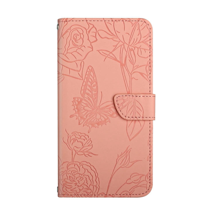 For Google Pixel 9 Pro Skin Feel Butterfly Embossed Flip Leather Phone Case(Pink) - Google Cases by PMC Jewellery | Online Shopping South Africa | PMC Jewellery | Buy Now Pay Later Mobicred