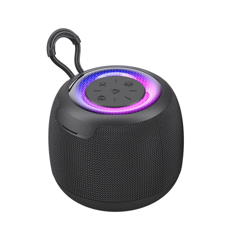 USAMS US-YX014 Yinya Series Mini Wireless Bluetooth Speaker(Black) - Mini Speaker by USAMS | Online Shopping South Africa | PMC Jewellery | Buy Now Pay Later Mobicred