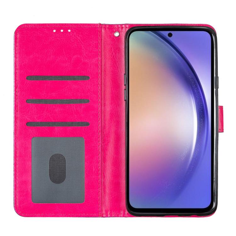 For Motorola Moto G86 5G Glitter Powder Flip Leather Phone Case(Rose Red) - free shipping - PMC TechLife - Order now!