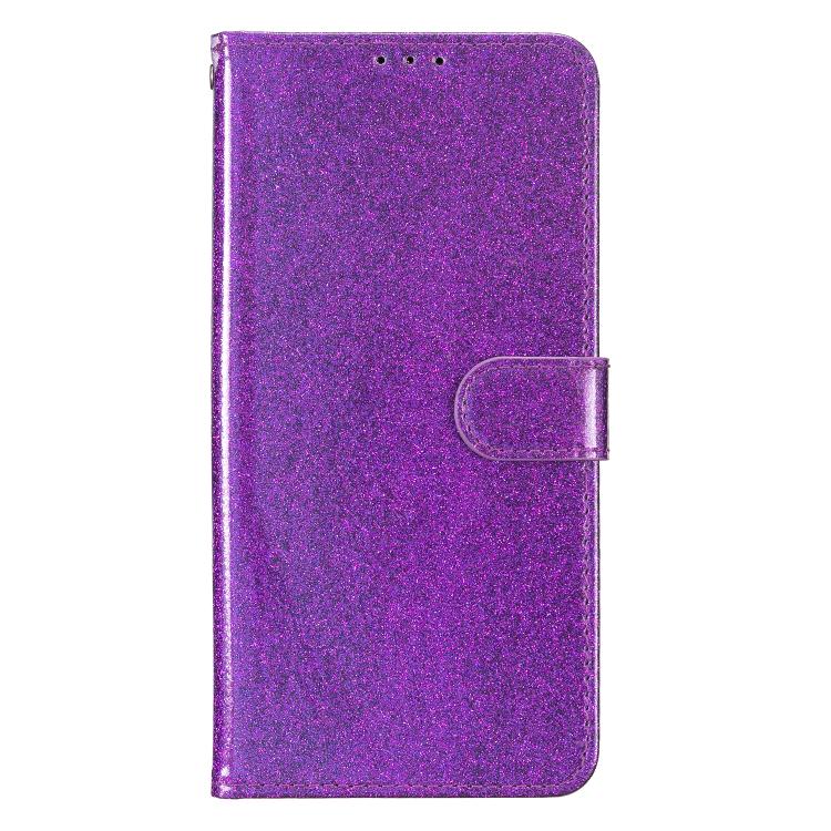 For Motorola Moto G86 5G Glitter Powder Flip Leather Phone Case(Purple) - free shipping - PMC TechLife - Order now!