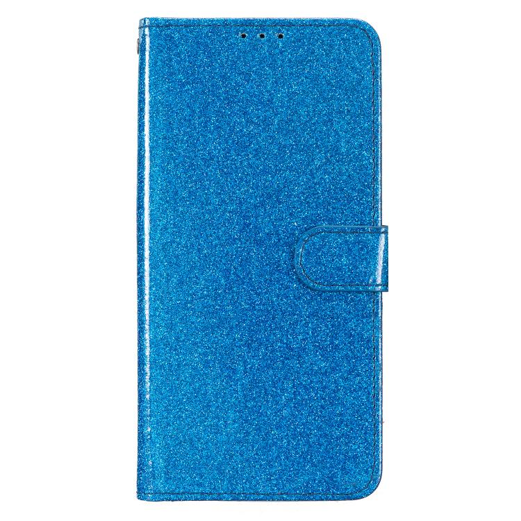 For Motorola Moto G86 5G Glitter Powder Flip Leather Phone Case(Blue) - free shipping - PMC TechLife - Order now!
