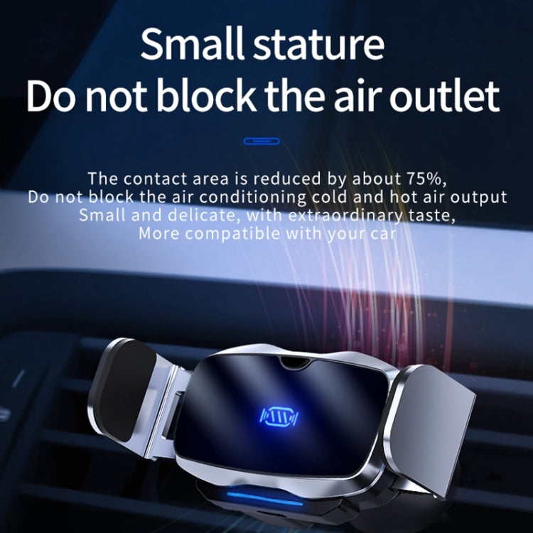 D7 Infrared lnduction Wireless Fast Charging Air Outlet Car Holder(Black) - free shipping - PMC TechLife - Order now!
