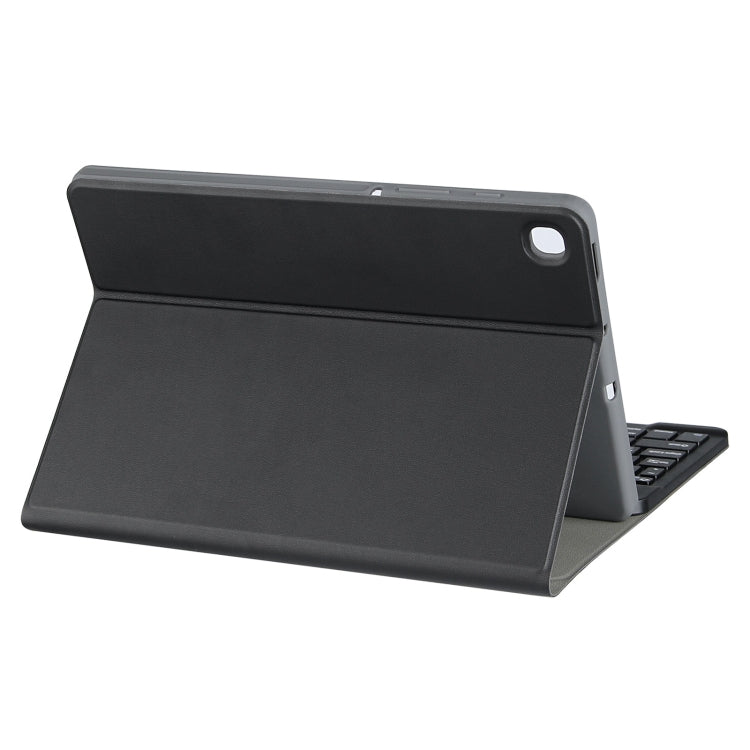 For Samsung Galaxy Tab S9 FE+ Square Cap Bluetooth Keyboard Leather Case with Pen Slot(Dark Blue) - Samsung Keyboard by PMC TechLife | Online Shopping South Africa | PMC TechLife
