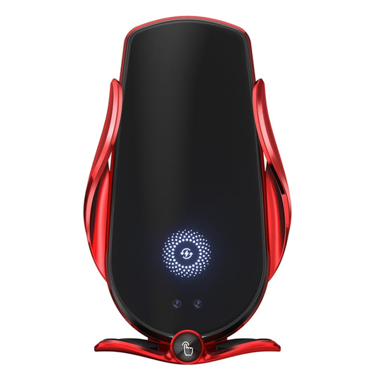 M3 Infrared lnduction Wireless Fast Charging Air Outlet Car Holder(Red) - Wireless Charger Holders by PMC Jewellery | Online Shopping South Africa | PMC Jewellery | Buy Now Pay Later Mobicred