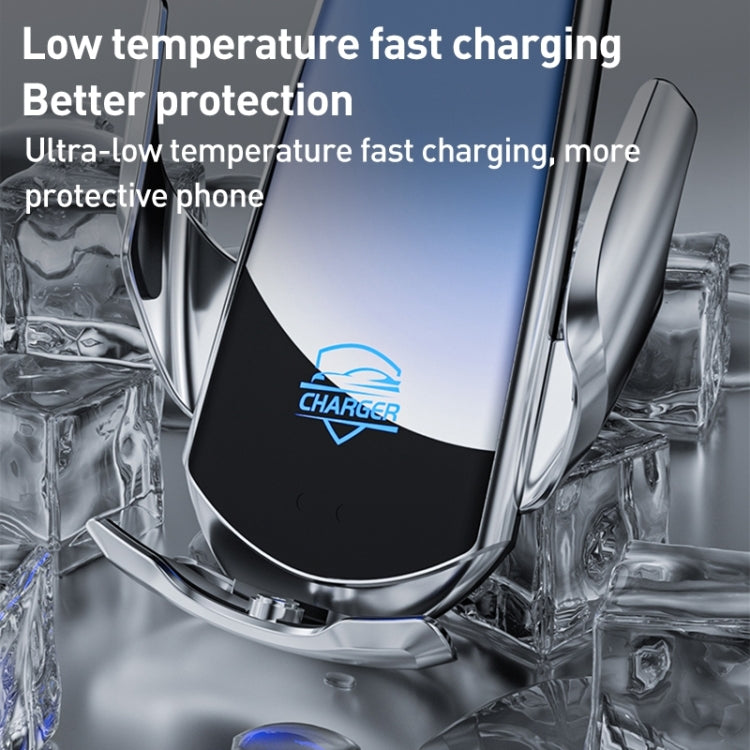 Q3S Infrared lnduction Wireless Fast Charging Air Outlet Car Holder(Gold) - Wireless Charger Holders by PMC TechLife | Online Shopping South Africa | PMC TechLife | Buy Now Pay Later Mobicred