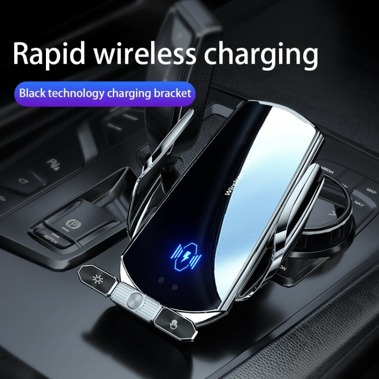 Q88 Infrared lnduction Wireless Fast Charging Air Outlet Car Holder(Black) - Wireless Charger Holders by PMC TechLife | Online Shopping South Africa | PMC TechLife | Buy Now Pay Later Mobicred