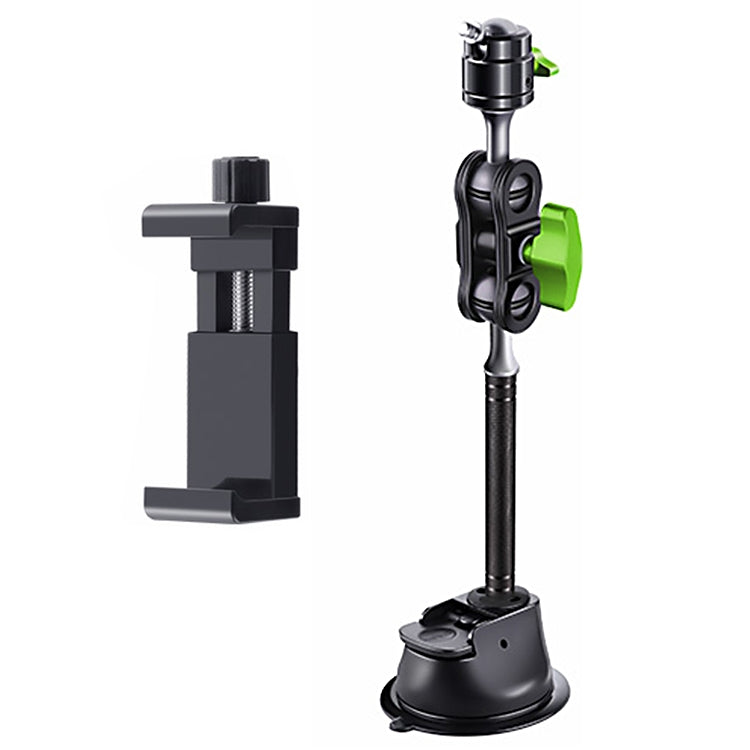 Single Suction Cup Pea Clamp Arm Holder 33cm with Knob Phone Clamp - Car Holders by PMC Jewellery | Online Shopping South Africa | PMC Jewellery | Buy Now Pay Later Mobicred