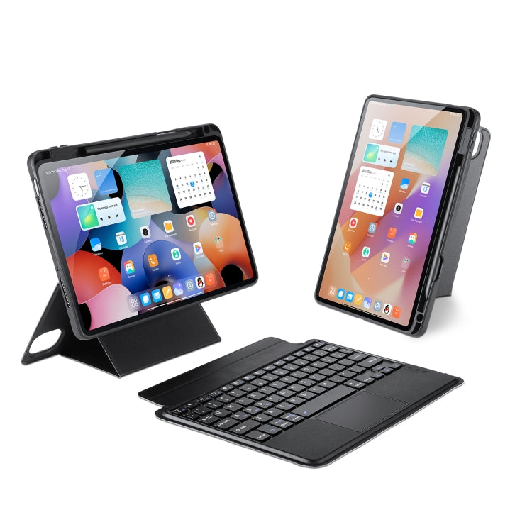 For Xiaomi Pad 5 / 5 Pro DUX DUCIS DK Floating Magnetic Keyboard Leather Tablet Case with Holder(Black) - Others Keyboard by DUX DUCIS | Online Shopping South Africa | PMC Jewellery