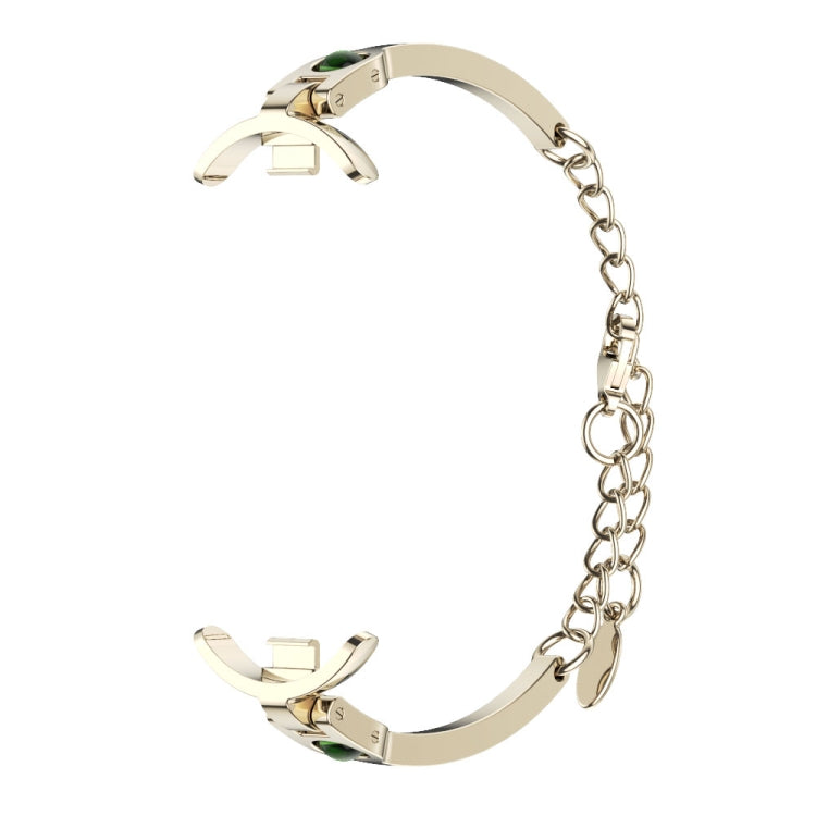 For Xiaomi Smart Band 10 / 9 / 8 Mijobs Ruyi Beauty Bracelet Watch Band(Light Gold Green) - free shipping - PMC TechLife - Order now!