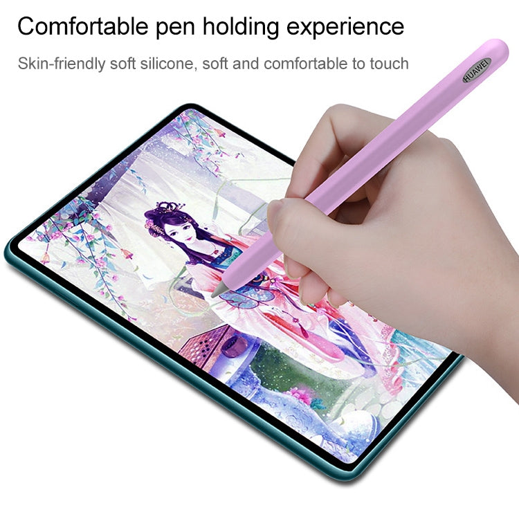 For Huawei M-pencil Stylus Touch Pen Integrated Non-slip Silicone Protective Cover(Fluorescent Color) - Pencil Accessories by PMC Jewellery | Online Shopping South Africa | PMC Jewellery | Buy Now Pay Later Mobicred