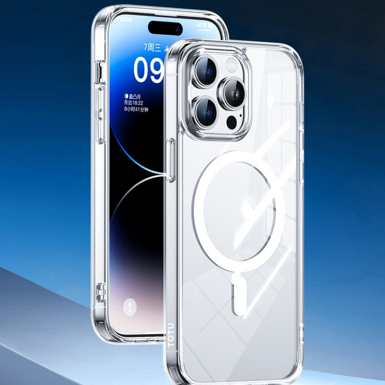For iPhone 15 Plus TOTUDESIGN PC-5 Crystal Shield Series Magsafe Magnetic Phone Case(Transparent) - iPhone 15 Plus Cases by TOTUDESIGN | Online Shopping South Africa | PMC Jewellery