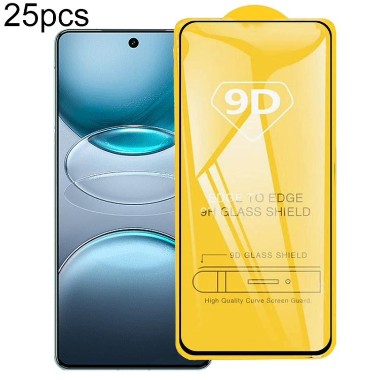 For vivo X100s 25pcs 9D Full Glue Screen Tempered Glass Film - vivo Tempered Glass by PMC TechLife | Online Shopping South Africa | PMC TechLife | Buy Now Pay Later Mobicred