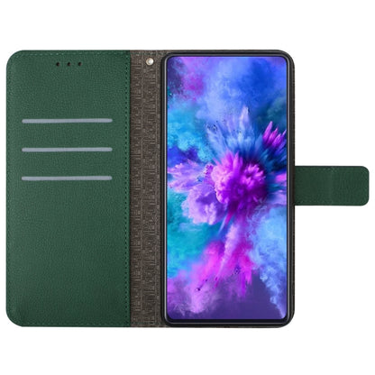 For Google Pixel 9 Pro Rhombic Grid Texture Leather Phone Case(Green) - Google Cases by PMC Jewellery | Online Shopping South Africa | PMC Jewellery | Buy Now Pay Later Mobicred