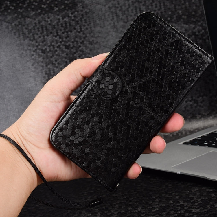 For vivo Y38 5G / Y200i Honeycomb Dot Texture Leather Phone Case(Black) - vivo Cases by PMC Jewellery | Online Shopping South Africa | PMC Jewellery | Buy Now Pay Later Mobicred