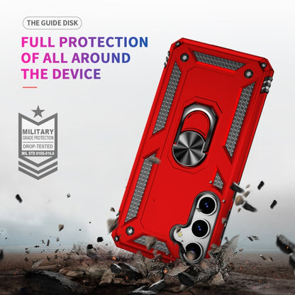 For Samsung Galaxy S25+ 5G Shockproof TPU + PC Phone Case(Red) - Galaxy S25+ 5G Cases by PMC Jewellery | Online Shopping South Africa | PMC Jewellery | Buy Now Pay Later Mobicred