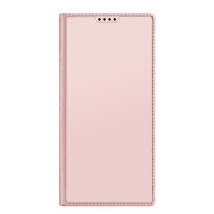 For Samsung Galaxy S24 Ultra 5G DUX DUCIS Skin Pro Series Flip Leather Phone Case(Pink) - Galaxy S24 Ultra 5G Cases by DUX DUCIS | Online Shopping South Africa | PMC Jewellery | Buy Now Pay Later Mobicred