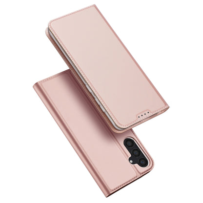 For Samsung Galaxy S24 5G DUX DUCIS Skin Pro Series Flip Leather Phone Case(Pink) - Galaxy S24 5G Cases by DUX DUCIS | Online Shopping South Africa | PMC Jewellery | Buy Now Pay Later Mobicred