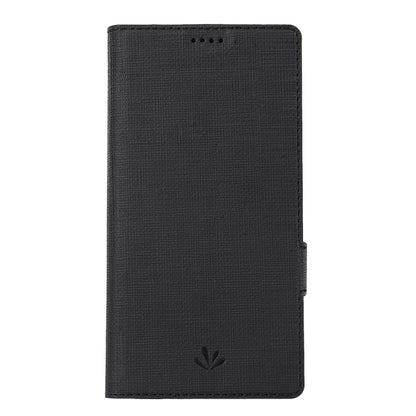 For LG Stylo 6 ViLi Side Button Magnetic Suction Type Shockproof TPU + PU Horizontal Flip Protective Case with Card Slot & Holder & Wallet(Black) - LG by ViLi | Online Shopping South Africa | PMC Jewellery | Buy Now Pay Later Mobicred