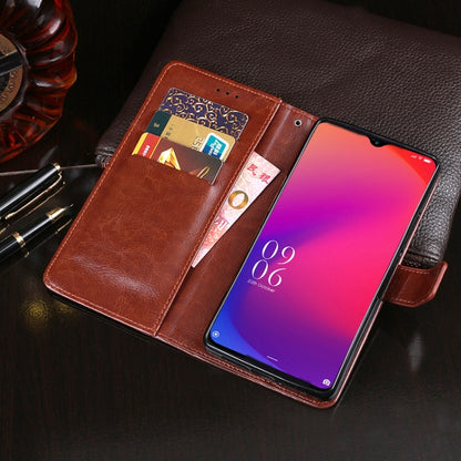 For DOOGEE X95 idewei Crazy Horse Texture Horizontal Flip Leather Case with Holder & Card Slots & Wallet(Red) - More Brand by idewei | Online Shopping South Africa | PMC Jewellery | Buy Now Pay Later Mobicred