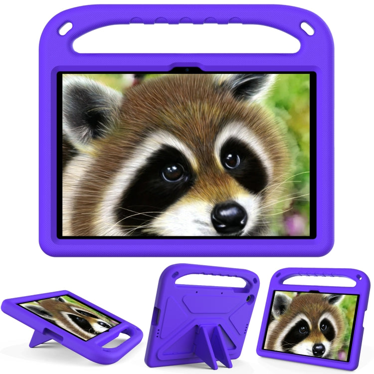 For Honor Pad X8 Handle Portable EVA Shockproof Tablet Case(Purple) - Honor by PMC TechLife | Online Shopping South Africa | PMC TechLife | Buy Now Pay Later Mobicred