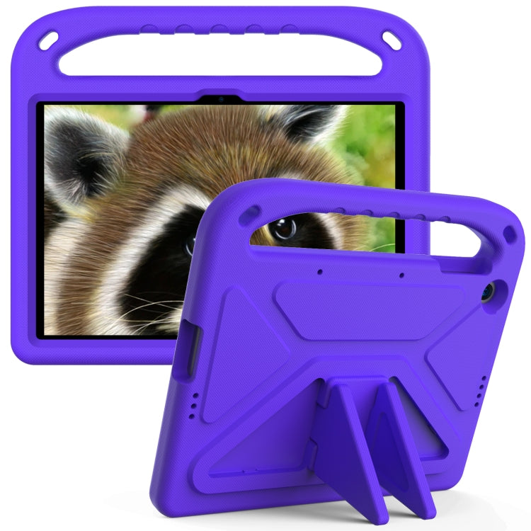 For Honor Pad X8 Handle Portable EVA Shockproof Tablet Case(Purple) - Honor by PMC TechLife | Online Shopping South Africa | PMC TechLife | Buy Now Pay Later Mobicred