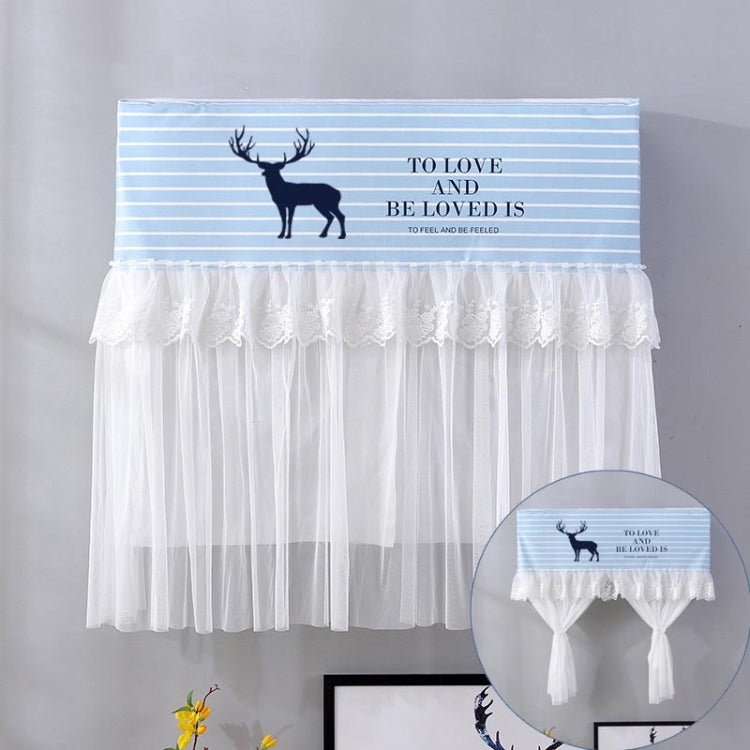 Do Not Take Dust-proof And Anti Direct Blowing Simple Wind Hanging Machine Air Conditioner Moon Cover, Size:Width 80 �� Thickness 20 �� Height 90cm(Striped Deer) - Dust Covers by PMC TechLife | Online Shopping South Africa | PMC TechLife | Buy Now Pay Later Mobicred