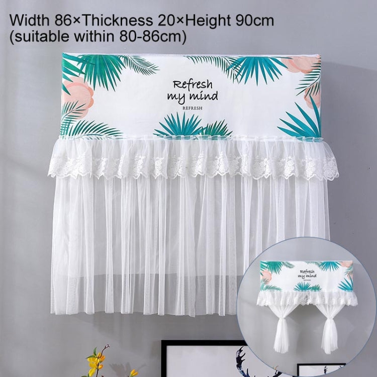 Do Not Take Dust-proof And Anti Direct Blowing Simple Wind Hanging Machine Air Conditioner Moon Cover, Size:Width 86 �� Thickness 20 �� Height 90cm(Color Palm) - Dust Covers by PMC TechLife | Online Shopping South Africa | PMC TechLife | Buy Now Pay Later Mobicred
