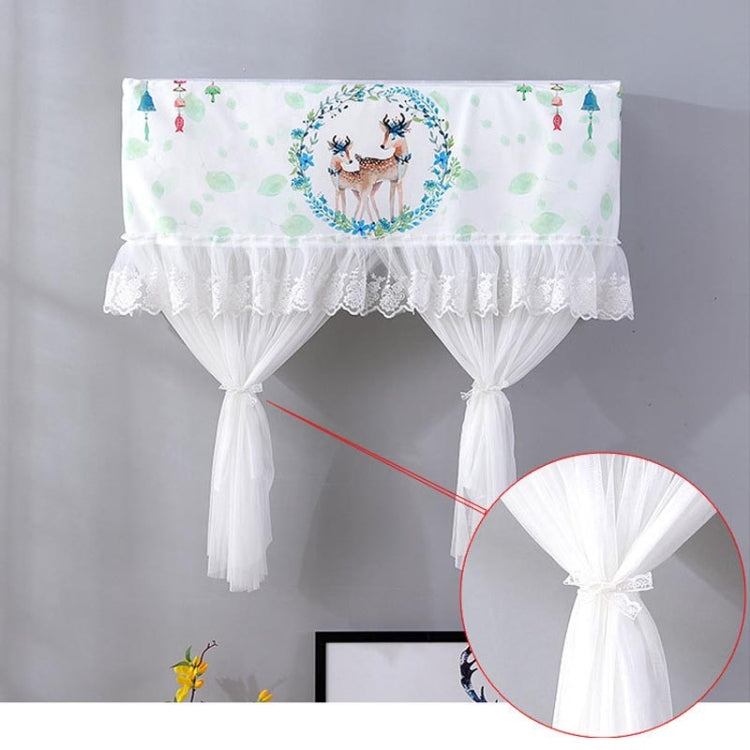 Do Not Take Dust-proof And Anti Direct Blowing Simple Wind Hanging Machine Air Conditioner Moon Cover, Size:Width 86 �� Thickness 20 �� Height 90cm(Flamingo) - Dust Covers by PMC TechLife | Online Shopping South Africa | PMC TechLife | Buy Now Pay Later Mobicred