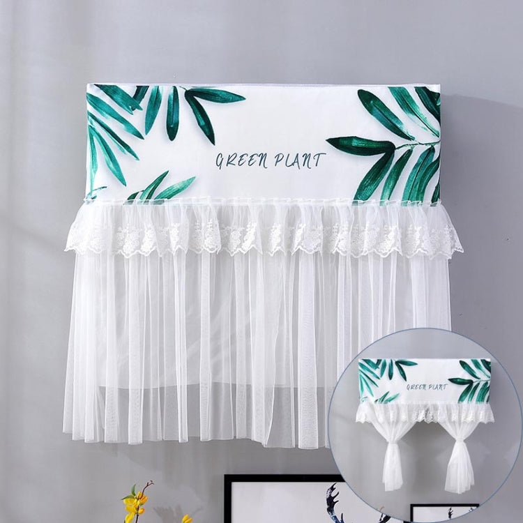 Do Not Take Dust-proof And Anti Direct Blowing Simple Wind Hanging Machine Air Conditioner Moon Cover, Size:Width 86 �� Thickness 20 �� Height 90cm(Green Leaf) - Dust Covers by PMC TechLife | Online Shopping South Africa | PMC TechLife | Buy Now Pay Later Mobicred