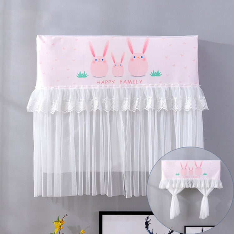 Do Not Take Dust-proof And Anti Direct Blowing Simple Wind Hanging Machine Air Conditioner Moon Cover, Size:Width 92 �� Thickness 20 �� Height 90cm(Pink Chinchilla) - Dust Covers by PMC TechLife | Online Shopping South Africa | PMC TechLife | Buy Now Pay Later Mobicred