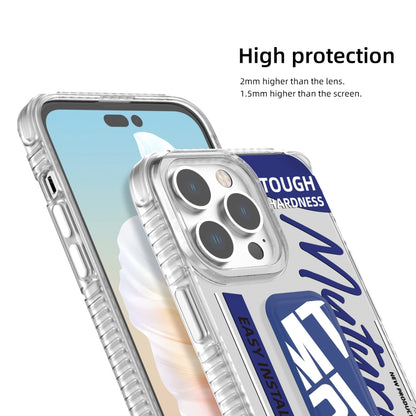 For iPhone 15 Pro Max Mutural Wing Flash Series TPU Phone Case with IML Stand(Red) - iPhone 15 Pro Max Cases by Mutural | Online Shopping South Africa | PMC Jewellery | Buy Now Pay Later Mobicred