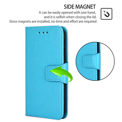 For Honor Magic6 Pro Crystal Texture Leather Phone Case(Sky Blue) - Honor Cases by PMC Jewellery | Online Shopping South Africa | PMC Jewellery | Buy Now Pay Later Mobicred