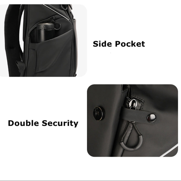 Cwatcun D89 Camera Backpack Waterproof Leather Film 15.6 Laptop Sleeve Bag, Size:43.5 x 33 x 22.5cm(Black) - free shipping - PMC TechLife - Order now!