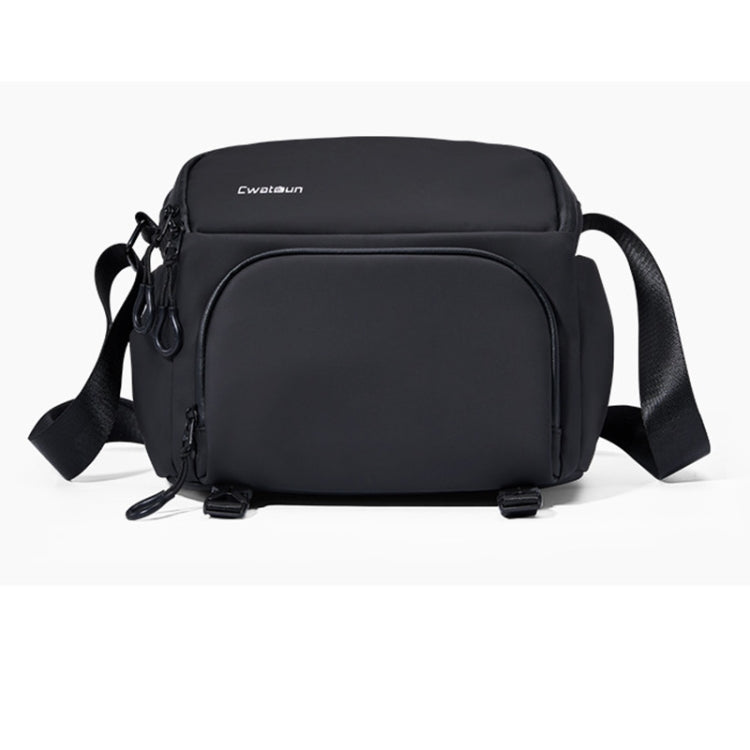 Cwatcun D101 Crossbody Camera Bag Photography Lens Shoulder Bag, Size:29 x 24 x 17cm(Black) - free shipping - PMC TechLife - Order now!